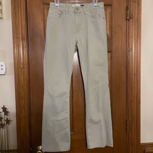 GAP Women’s Tan Bootcut Jeans, Size 6 Regular